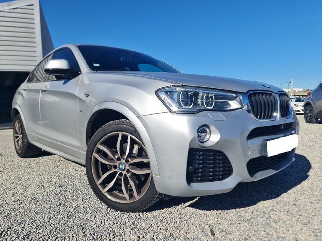 BMW X4 2.0L D 190 CV * PACK M Sport * REPRISE P Grise de 2016