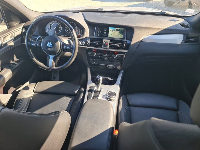 BMW X4 2.0L D 190 CV * PACK M Sport * REPRISE P Grise de 2016