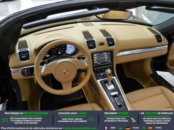 Porsche Boxster 2.7i 265 ch BVA Noir M�tallique de 2014