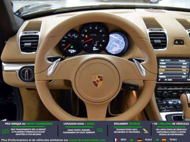 Porsche Boxster 2.7i 265 ch BVA Noir M�tallique de 2014