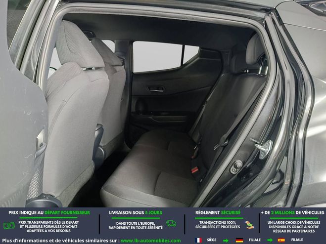 Toyota C HR Hybride 1.8L 98 ch BVA Noir de 2019