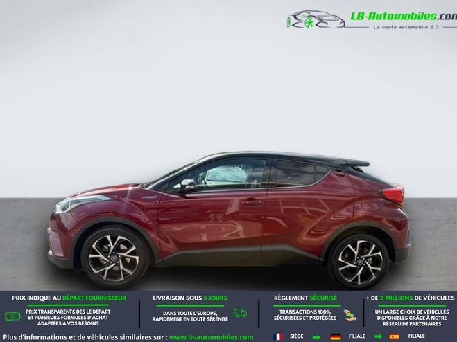 Toyota C HR Hybride 122 ch BVA Rouge M�tallique de 2018