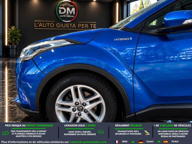 Toyota C HR Hybride 1.8L 98 ch BVA Bleu de 2020