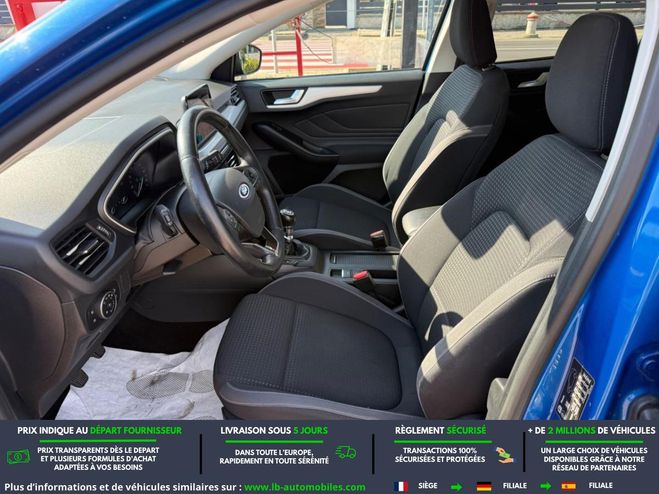 Ford Focus 1.0 EcoBoost 125 BVM Bleu M�tallique de 2019