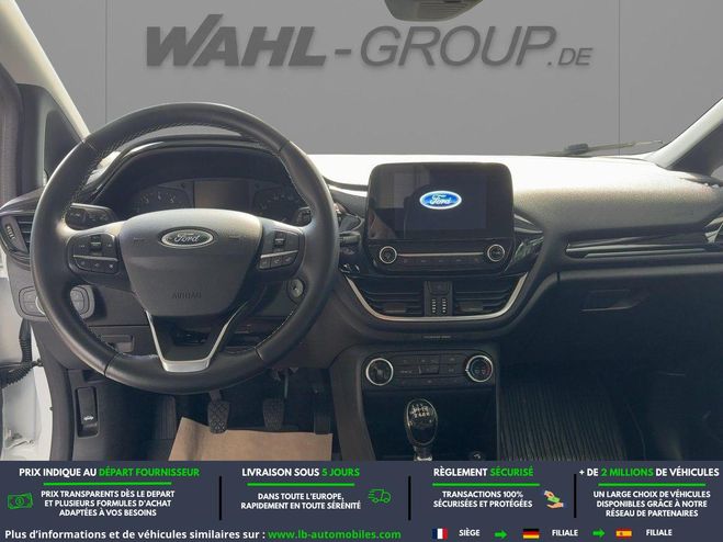 Ford Fiesta 1.0 EcoBoost 100 ch BVM Blanc de 2018