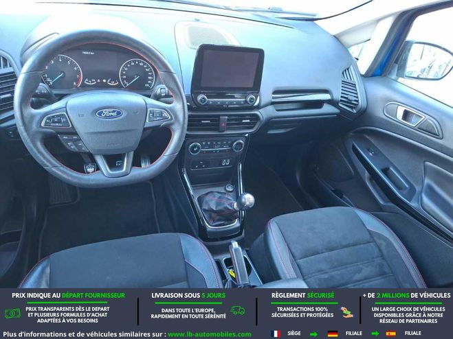 Ford Ecosport 1.0 EcoBoost 140 BVM Bleu M�tallique de 2018