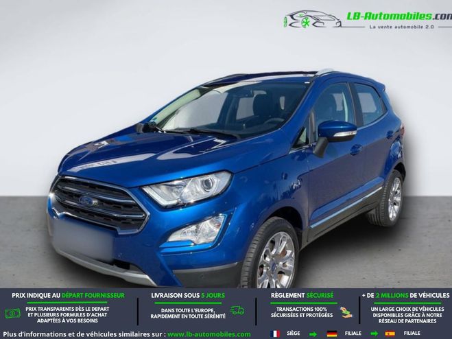 Ford Ecosport 1.0 EcoBoost 140 BVM Bleu M�tallique de 2018