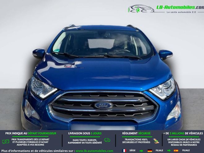 Ford Ecosport 1.0 EcoBoost 140 BVM Bleu M�tallique de 2018