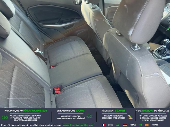 Ford Ecosport 1.0 EcoBoost 125ch BVM Blanc de 2019