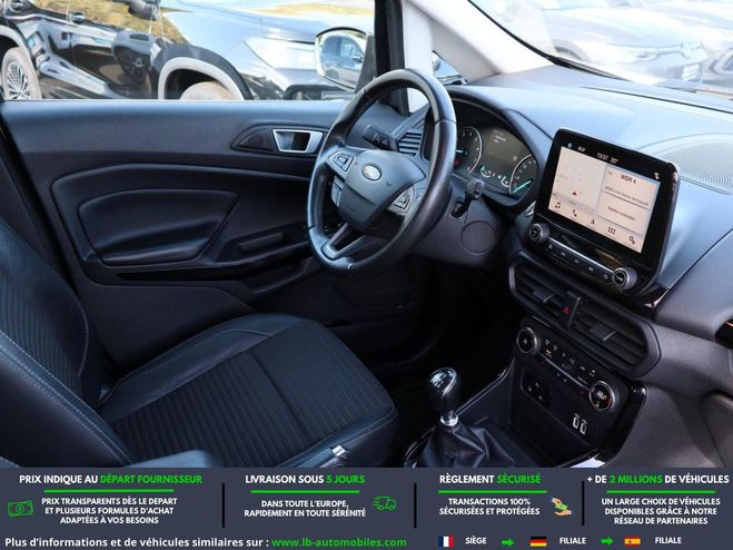 Ford Ecosport 1.0 EcoBoost 125ch BVM Argent� M�tallique de 2018