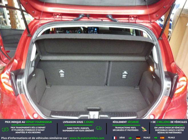 Ford Fiesta 1.0 EcoBoost 100 ch BVA Rouge M�tallique de 2019