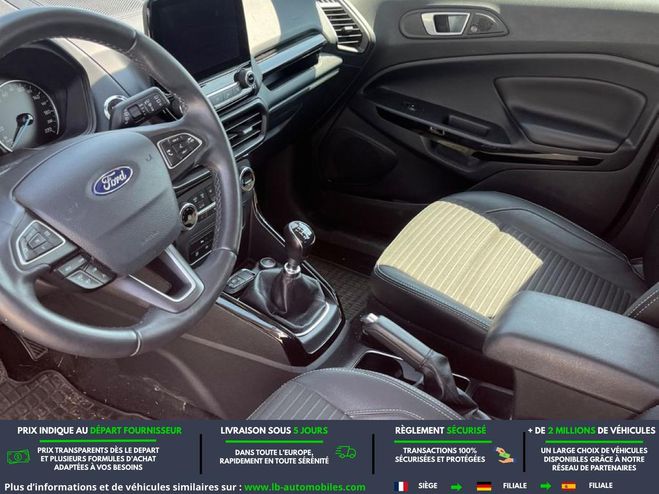 Ford Ecosport 1.0 EcoBoost 125ch BVM Gris M�tallique de 2018