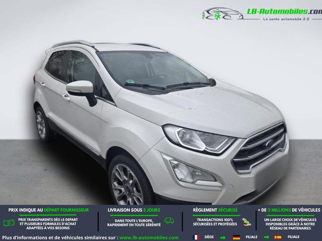Ford Ecosport 1.0 EcoBoost 125ch BVM Blanc M�tallique de 2018