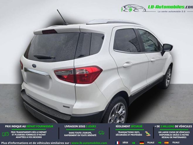 Ford Ecosport 1.0 EcoBoost 125ch BVM Blanc M�tallique de 2018