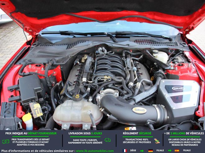 Ford Mustang 5.0 421 BVM Rouge de 2016