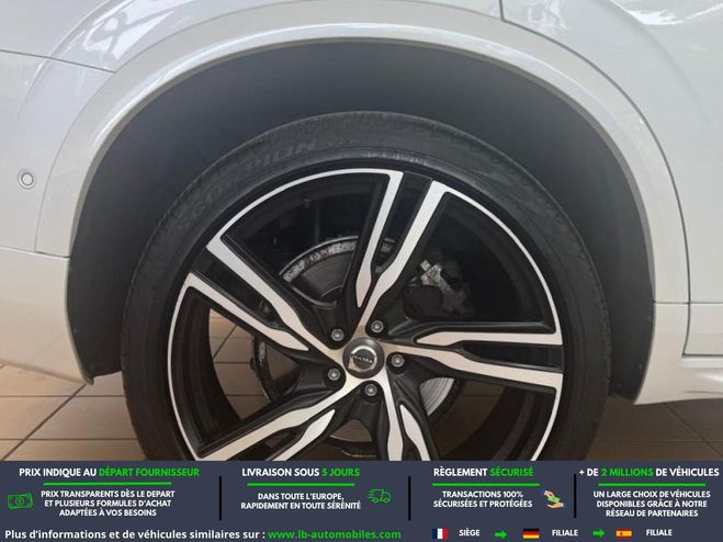 Volvo XC90 D5 AWD 235 ch BVA 7pl Blanc M�tallique de 2018