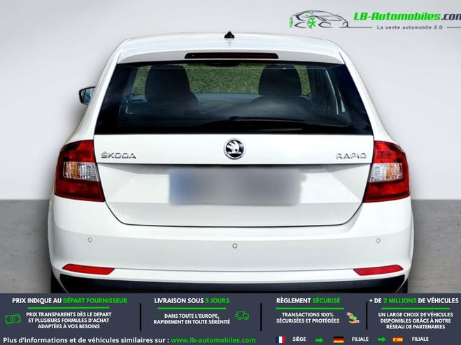 Skoda Rapid 1.2 TSI 90 ch BVA Blanc de 2016