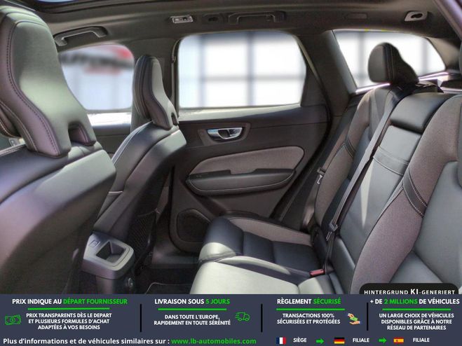 Volvo XC60 T6 AWD 253 ch + 87 ch BVA Gris M�tallique de 2021