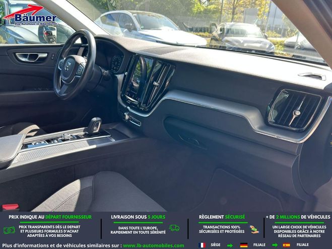 Volvo XC60 T6 AWD 253 ch + 87 ch BVA Gris M�tallique de 2021