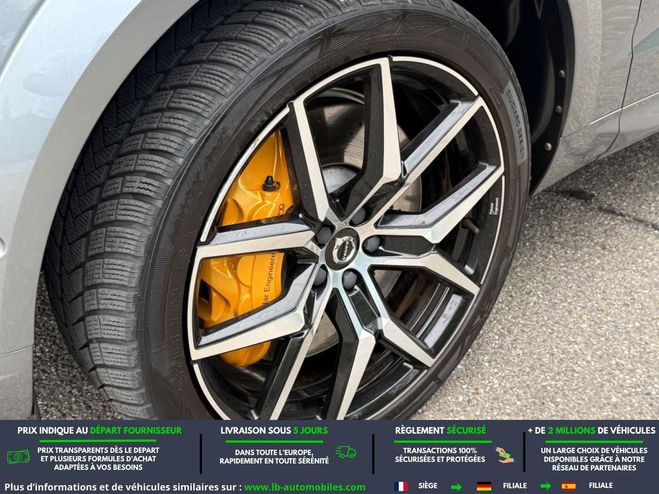 Volvo XC60 T8 AWD 318 ch + 87 ch BVA Gris M�tallique de 2021