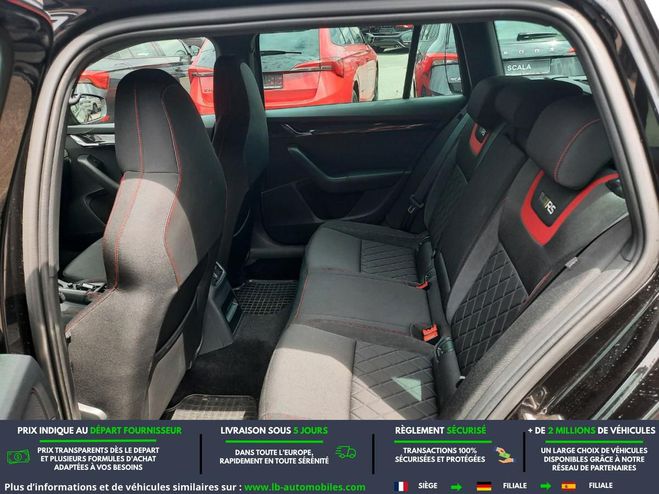 Skoda Octavia 2.0 TDI 184 ch  BVA 4x4 Noir M�tallique de 2019