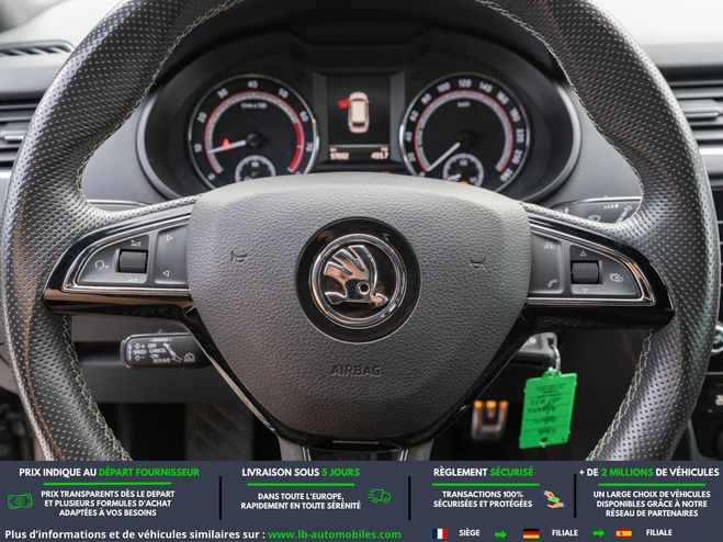 Skoda Octavia 2.0 TSI 230 ch BVM Noir M�tallique de 2018