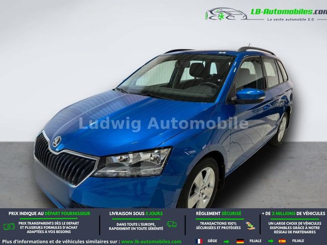 Skoda Fabia 1.0 MPI 75 ch BVM Bleu M�tallique de 2019
