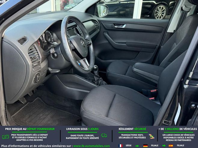 Skoda Fabia 1.0 MPI 75 ch BVM Noir M�tallique de 2018