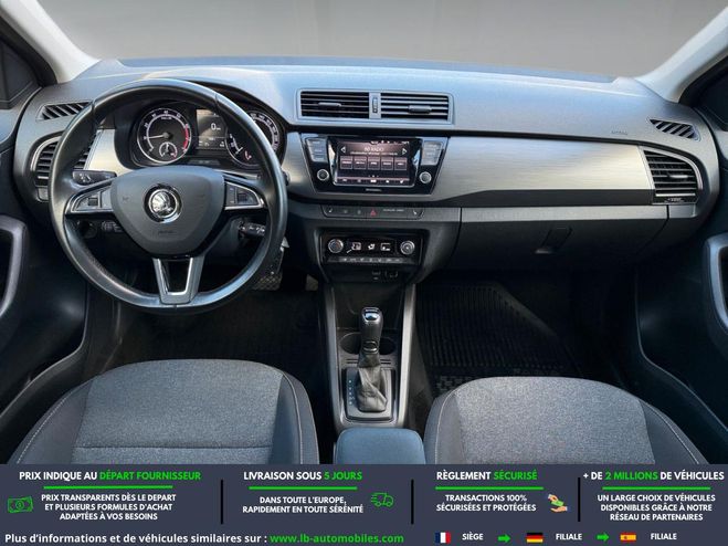 Skoda Fabia 1.0 TSI 110 ch BVA Bleu M�tallique de 2019