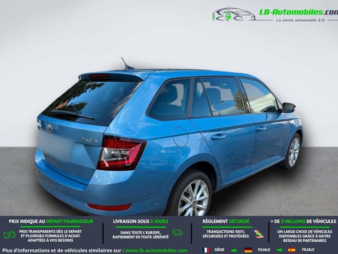 Skoda Fabia 1.0 TSI 110 ch BVA Bleu M�tallique de 2019