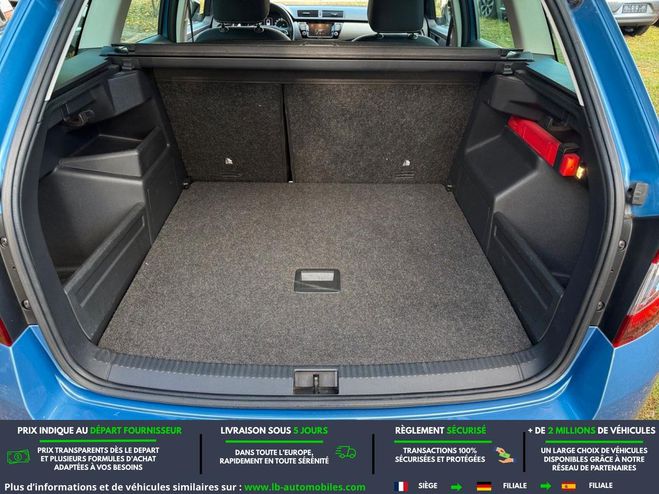 Skoda Fabia 1.0 TSI 110 ch BVA Bleu M�tallique de 2019