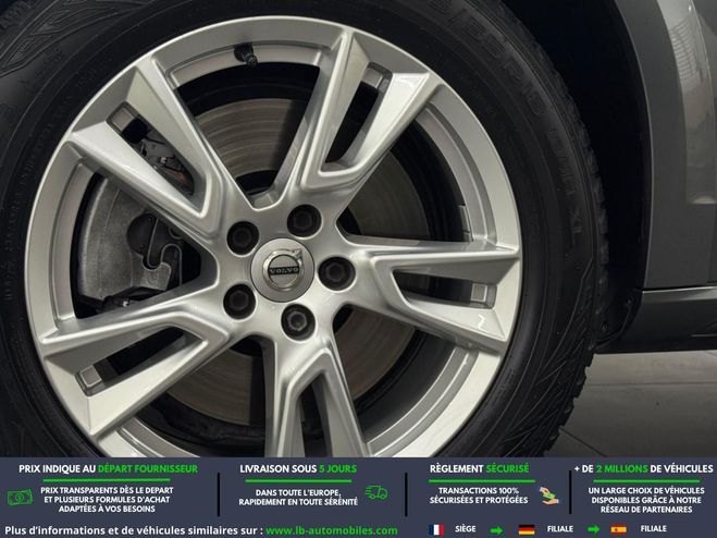 Volvo V90 D5 AWD 235 ch BVA Gris M�tallique de 2017