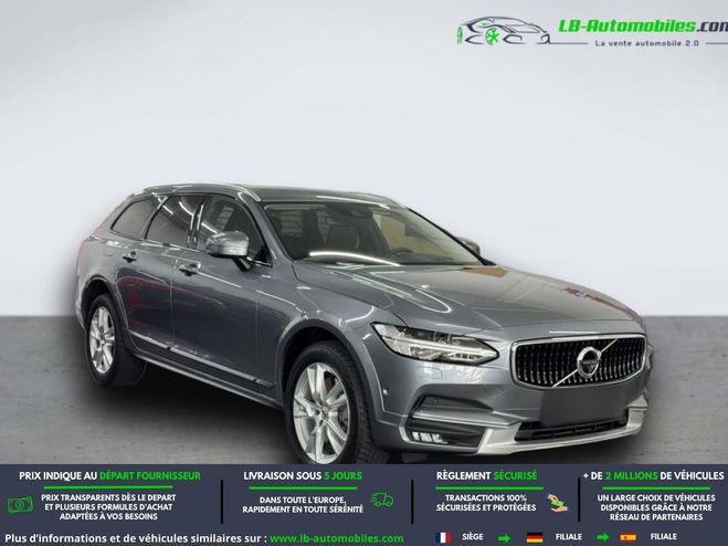 Volvo V90 D5 AWD 235 ch BVA Gris M�tallique de 2017