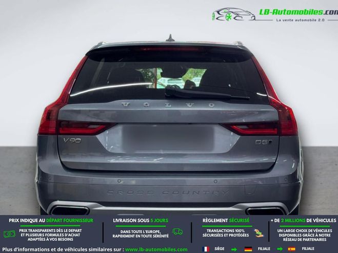 Volvo V90 D5 AWD 235 ch BVA Gris M�tallique de 2017