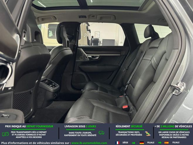Volvo V90 D5 AWD 235 ch BVA Gris M�tallique de 2017