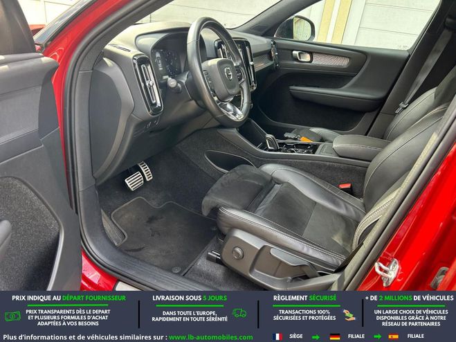 Volvo XC40 T2 129 ch BVA Rouge M�tallique de 2021