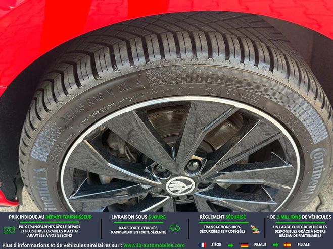 Skoda Fabia 1.2 TSI 110 ch BVM Rouge de 2017