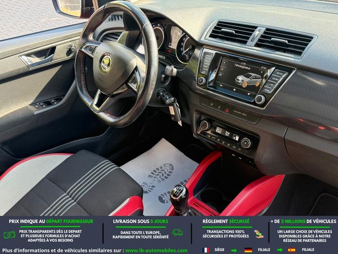 Skoda Fabia 1.2 TSI 110 ch BVM Rouge de 2017