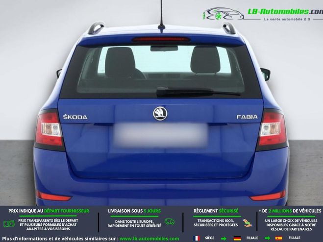Skoda Fabia 1.0 MPI 75 ch BVM Bleu de 2019