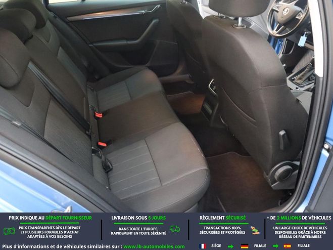 Skoda Octavia 2.0 TSI 190 ch BVA Bleu M�tallique de 2018