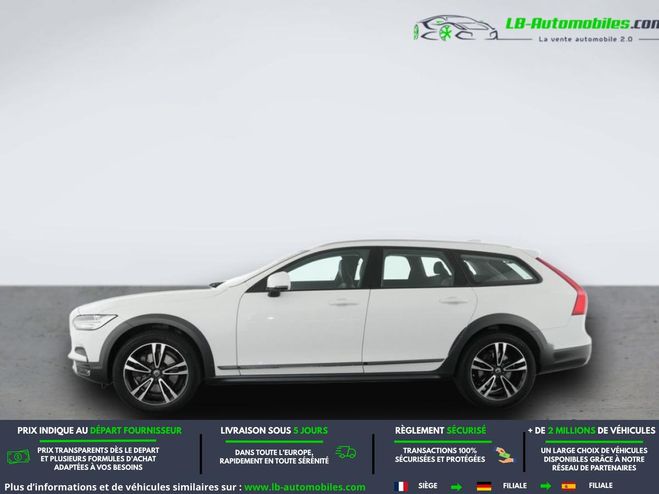 Volvo V90 D5 AWD 235 ch BVA Blanc de 2019
