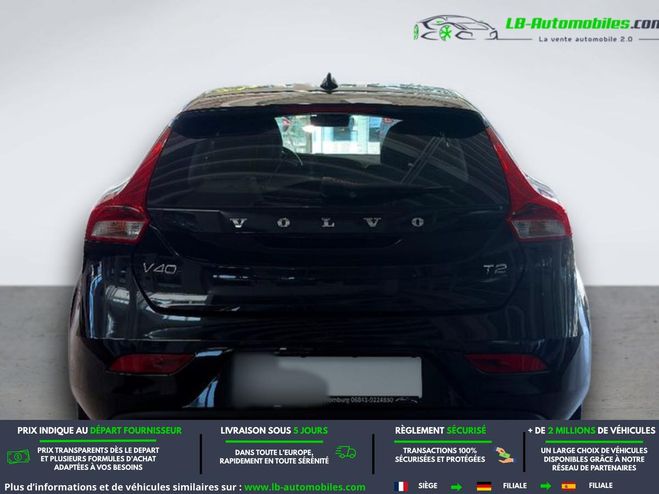 Volvo V40 T2 122 ch BVM Noir M�tallique de 2018