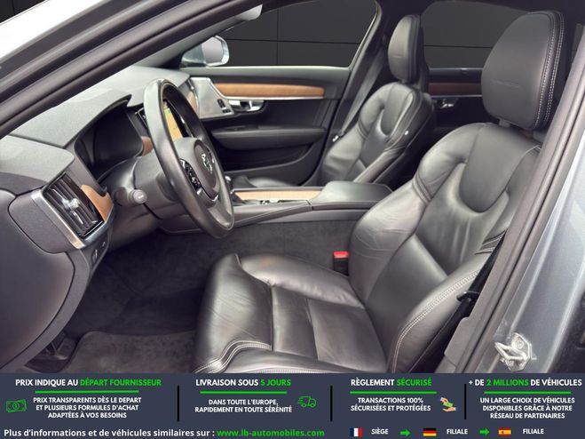 Volvo S90 T6 AWD 320 ch BVA Gris M�tallique de 2016