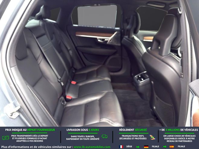 Volvo S90 T6 AWD 320 ch BVA Gris M�tallique de 2016