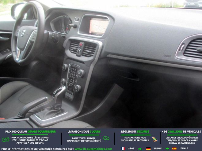 Volvo V40 T3 152 ch BVA Noir M�tallique de 2017