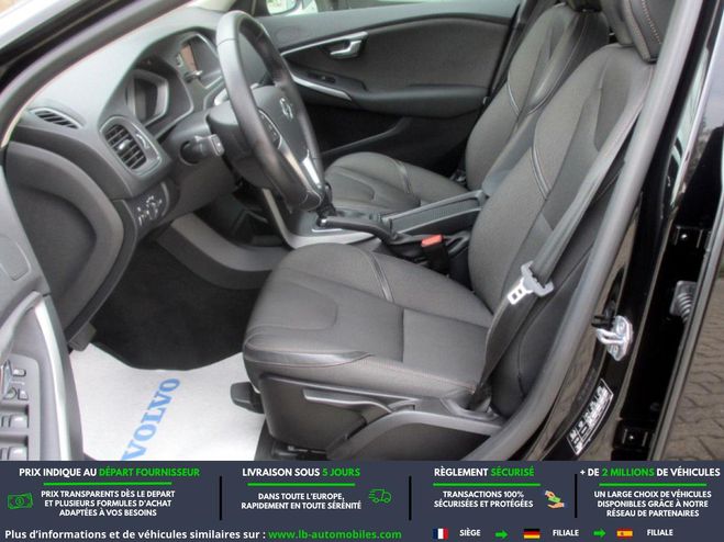 Volvo V40 T3 152 ch BVA Noir M�tallique de 2017