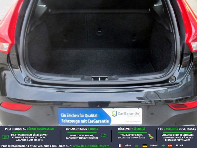 Volvo V40 T3 152 ch BVA Noir M�tallique de 2017