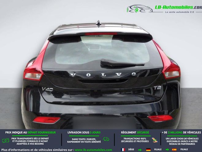 Volvo V40 T2 122 ch BVM Noir M�tallique de 2017