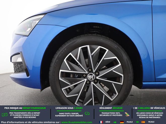 Skoda Scala 1.6 TDI 116 ch BVA Bleu M�tallique de 2019