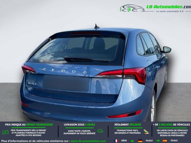Skoda Scala 1.0 TSI 110 ch BVA Bleu de 2021